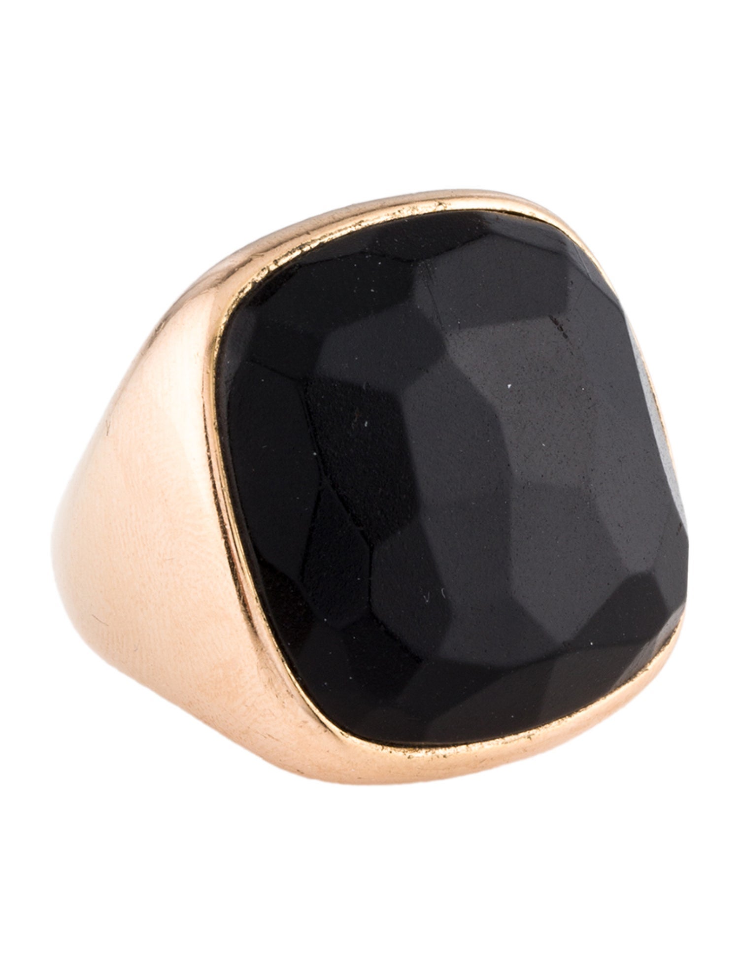 Pomellato 18K Jet Victoria Cocktail Ring